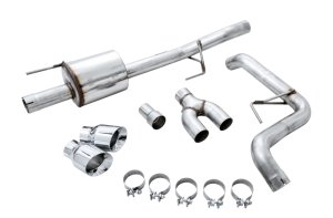 Ford F-150 Performance Exhaust - Single Exit - AWE Tuning - 0FG Cat Back - Chrome Silver - `15-`20 Ford F-150 Performance Exhaust - Single Exit - AWE Tuning - 0FG Cat Back - Chrome Silver - `15-`20